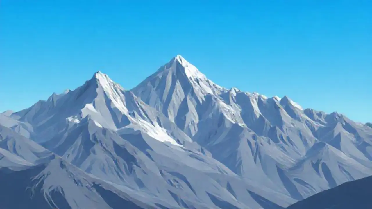 Montañas grises desvaneciéndose en azul
