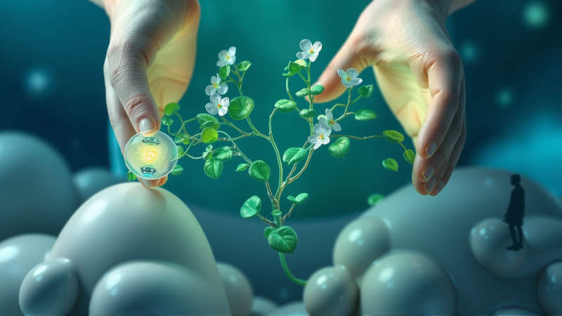 Tecnología avanzada cuida la vida delicadamente