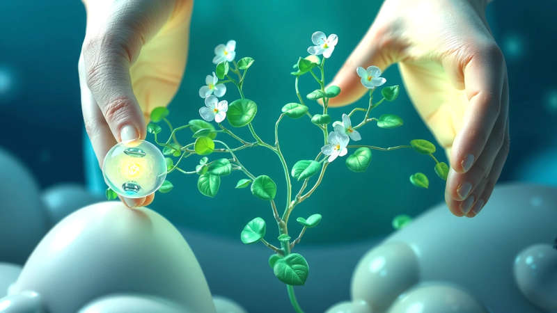Tecnología avanzada cuida la vida delicadamente