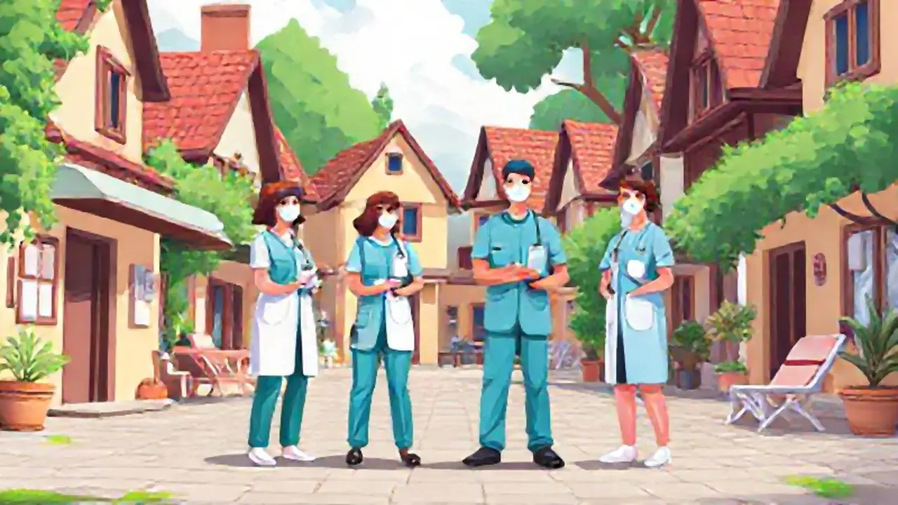 Médicos en la plaza
