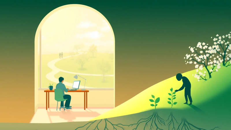 Crece la vida conectada en calma y luz