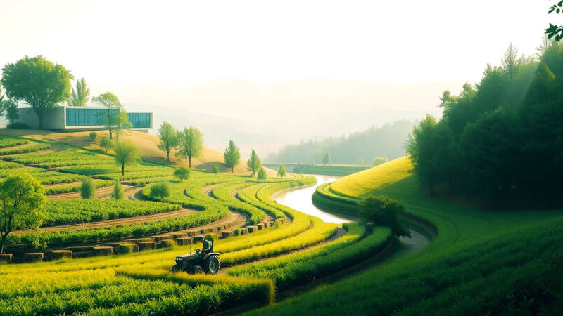 Naturaleza y progreso conviven armoniosamente