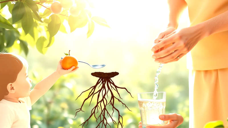 Generaciones comparten alimento y bienestar sereno