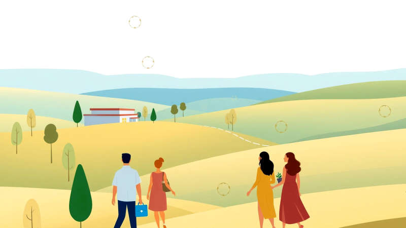 Comunidad sana y esperanzadora en crecimiento