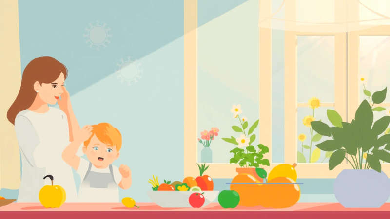 Hogar seguro nutre salud y cariño