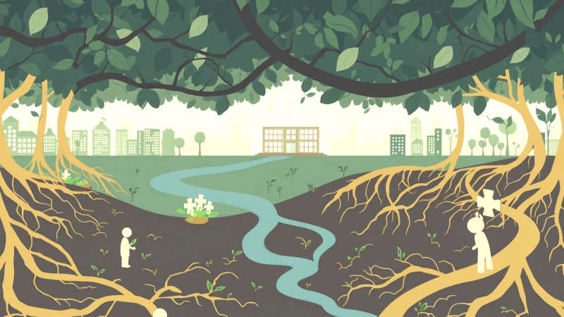 Salud conectada y comunitaria en armonía urbana