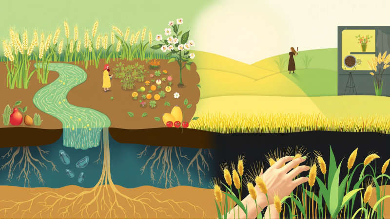 Salud y bienestar florecen con la naturaleza