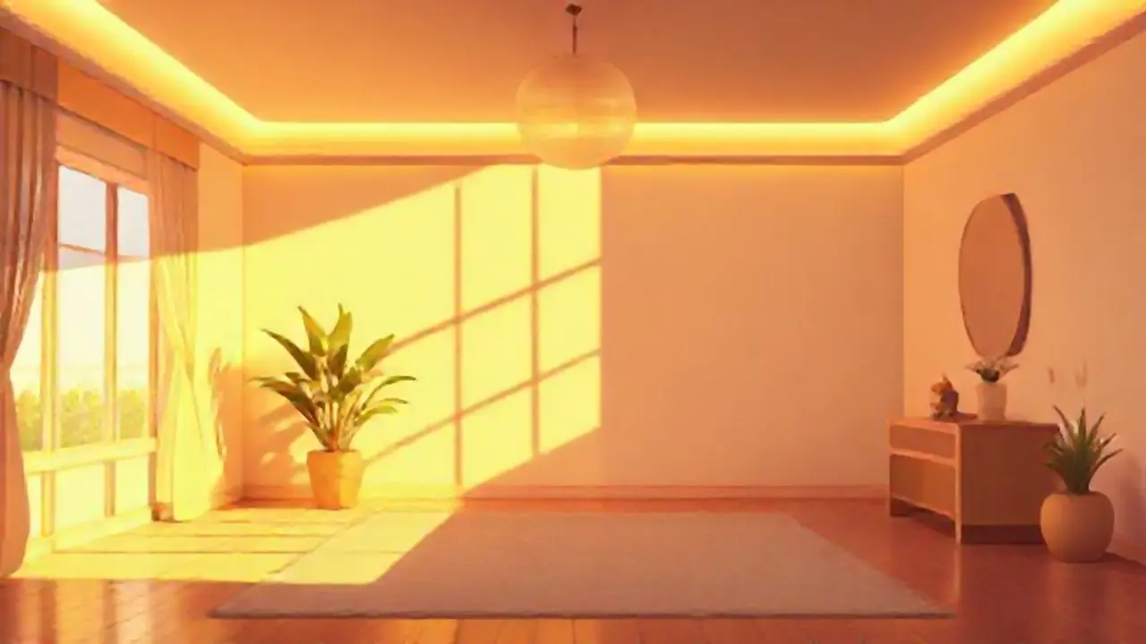Luz dorada en la quietud