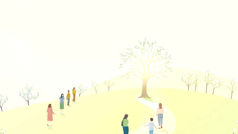 El camino de la vida conecta destinos esperanzadores