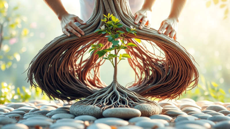 Cuidado constante nutre fuerza y resiliencia