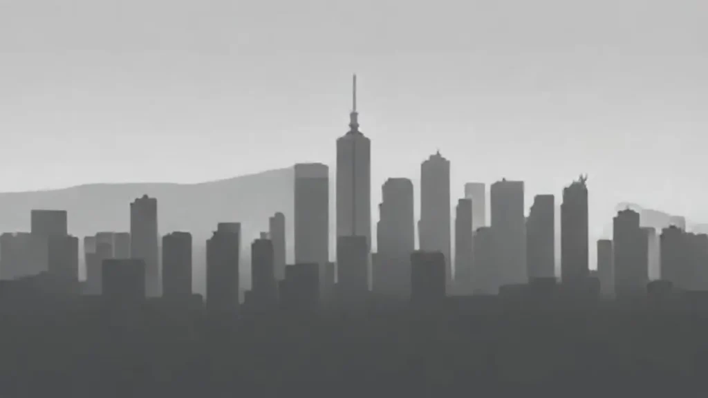 El horizonte gris se desvanece