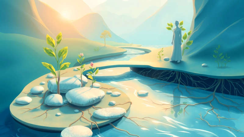 Conexión armónica entre naturaleza y construcción humana