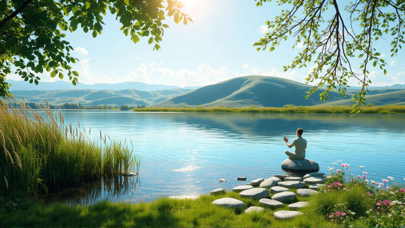 Paz y serenidad en la naturaleza