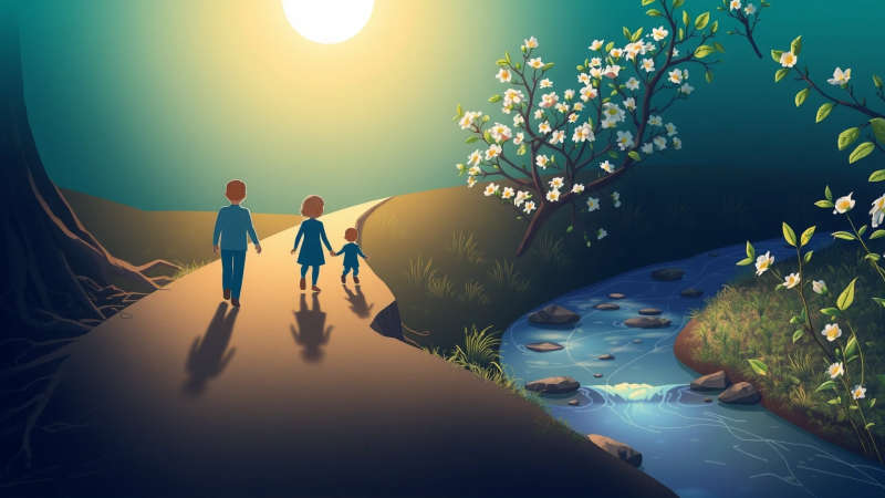 Sanación y apoyo florecen en un viaje sereno