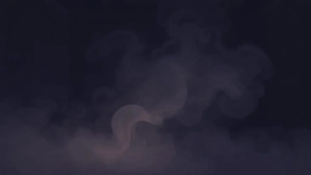 Oscuridad y humo danzaban