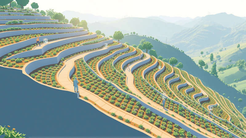 El crecimiento ordenado y accesible se visualiza pacíficamente