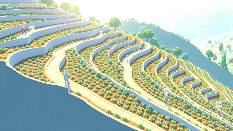 El crecimiento ordenado y accesible se visualiza pacíficamente