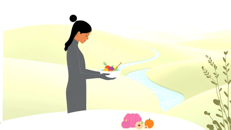 Paz y armonía en simple naturalidad