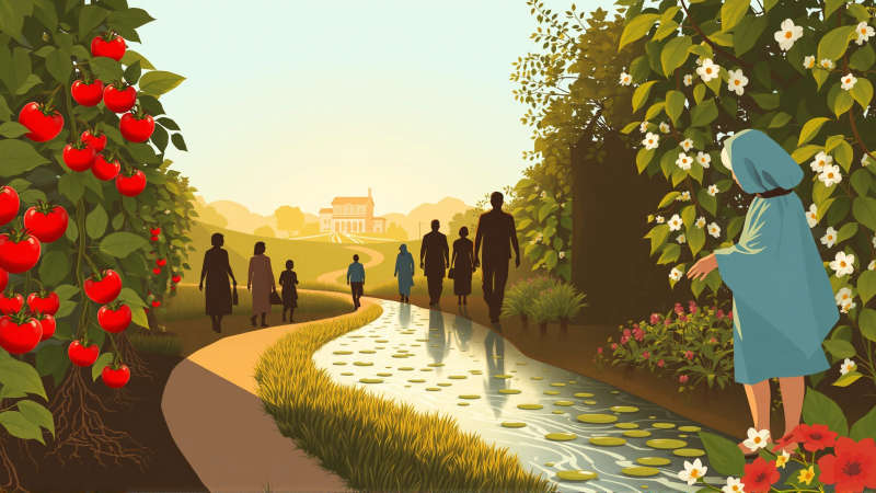 Salud y crecimiento florecen en armonía comunitaria