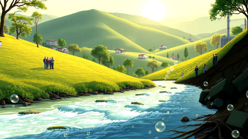 Naturaleza y progreso conviven en armonía serena