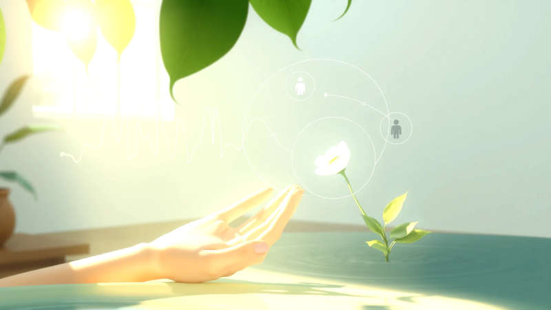 Armonía natural promueve bienestar y conexión serena