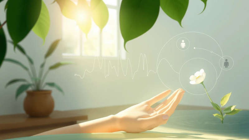 Armonía natural promueve bienestar y conexión serena