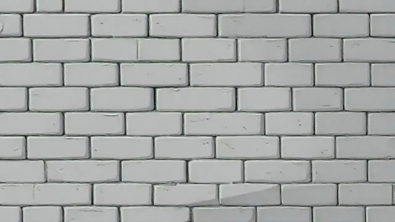 Pared gris, líneas verdes
