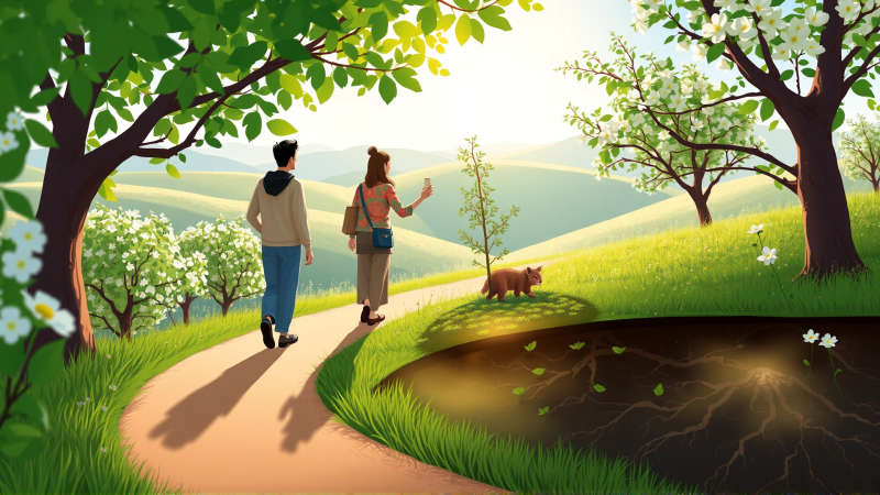Crece la vida en armonía y paz