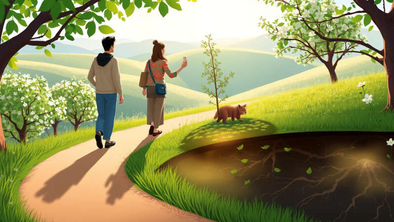 Crece la vida en armonía y paz