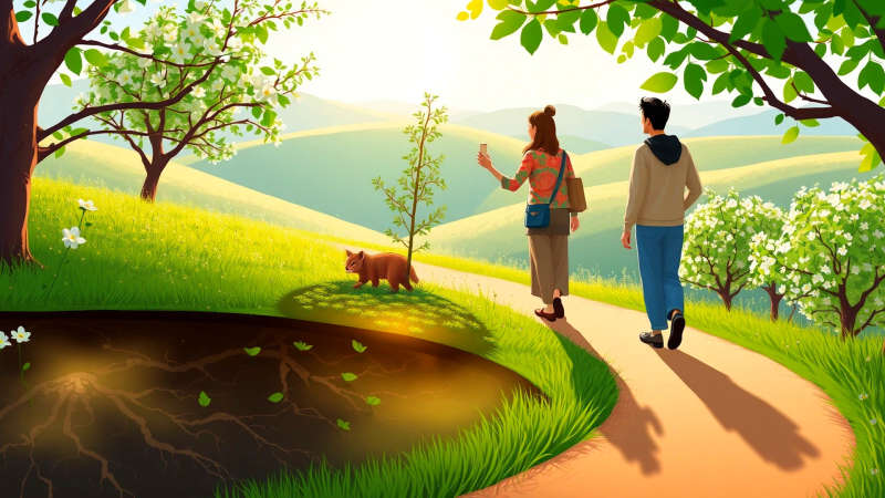 Crece la vida en armonía y paz