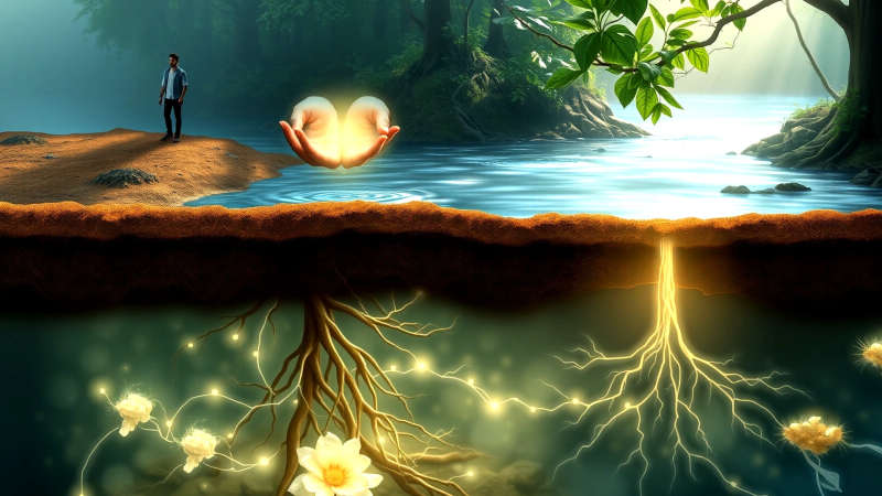 Armonía natural nutre vida y bienestar