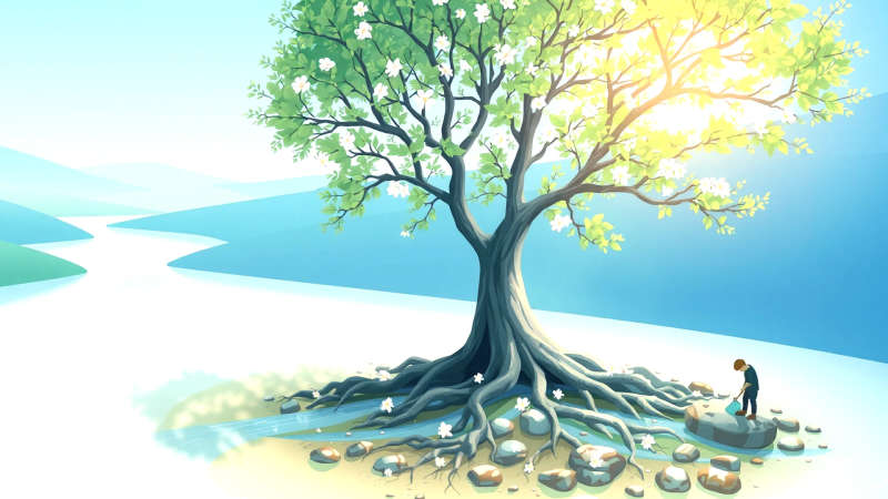 Armonía natural nutre vida y bienestar