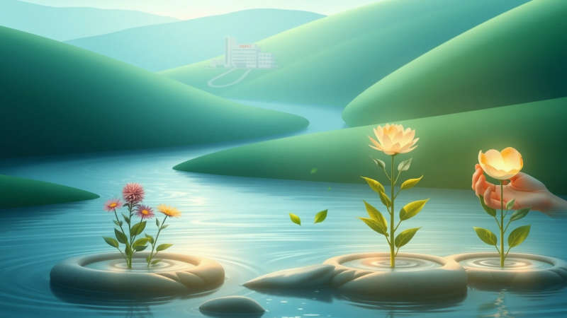 Naturaleza cuidada inspira sanación y esperanza