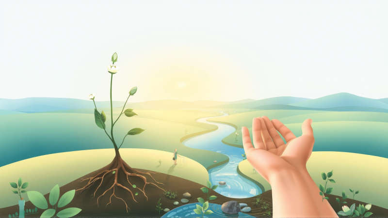 Armonía natural evoca salud y renovación