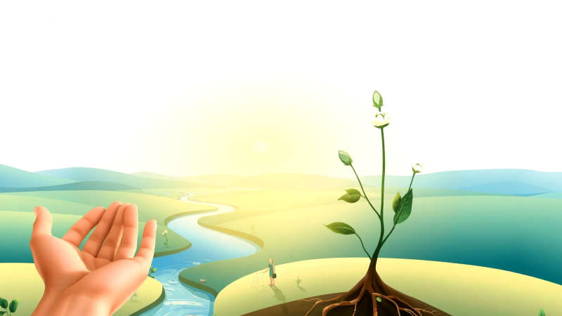 Armonía natural evoca salud y renovación