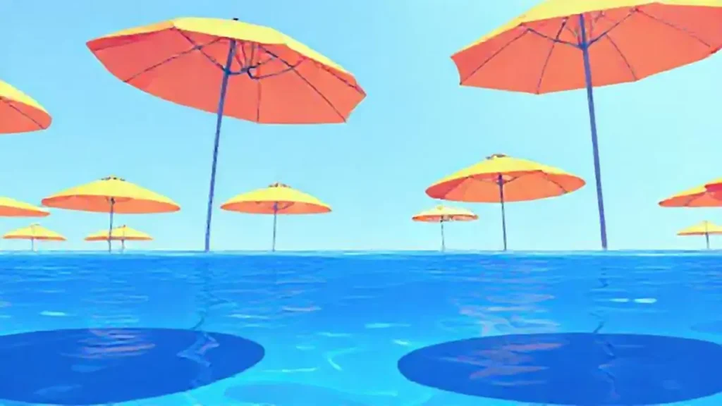 Mar azul