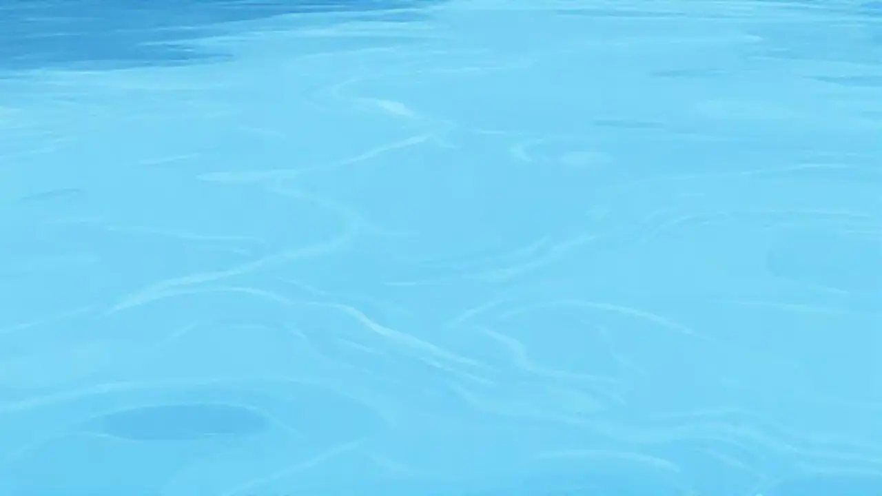 Río azul tranquilo fluye