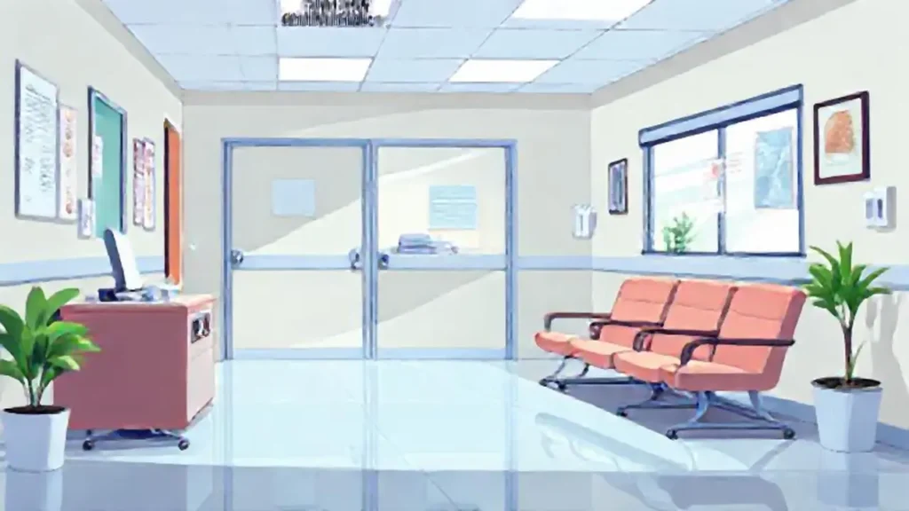 Sala de espera del médico