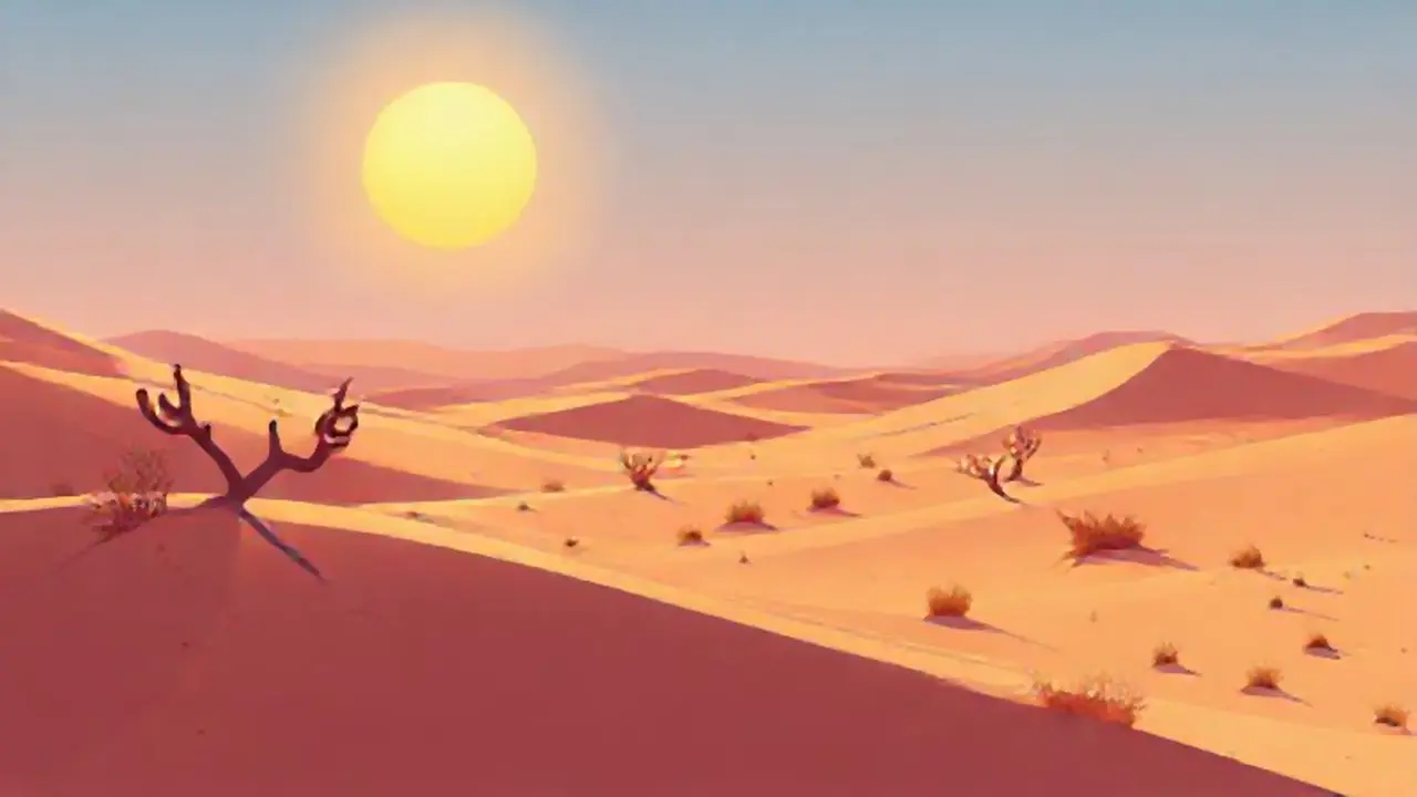 Desierto soleado