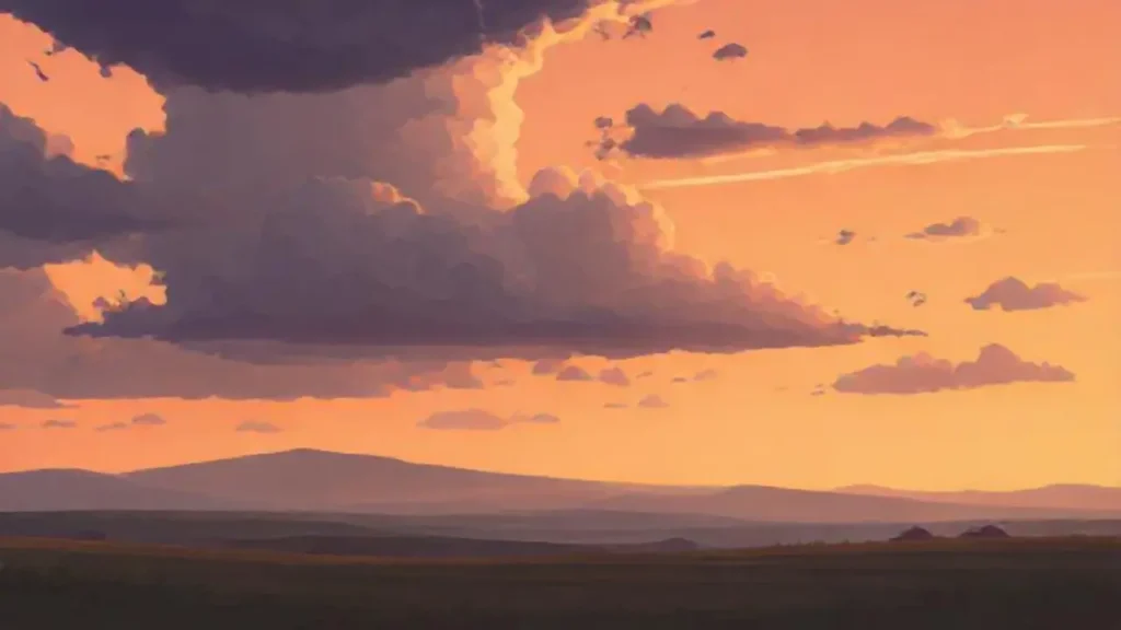 Nubes oscuras sobre el campo