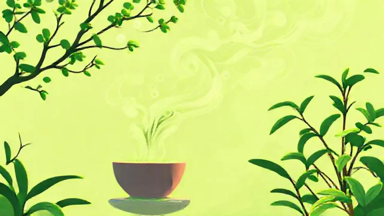 Vapor de té verde