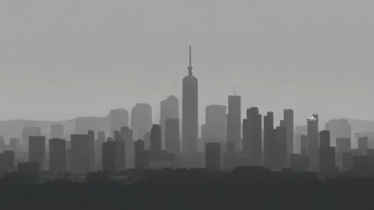 El horizonte gris se desvanece