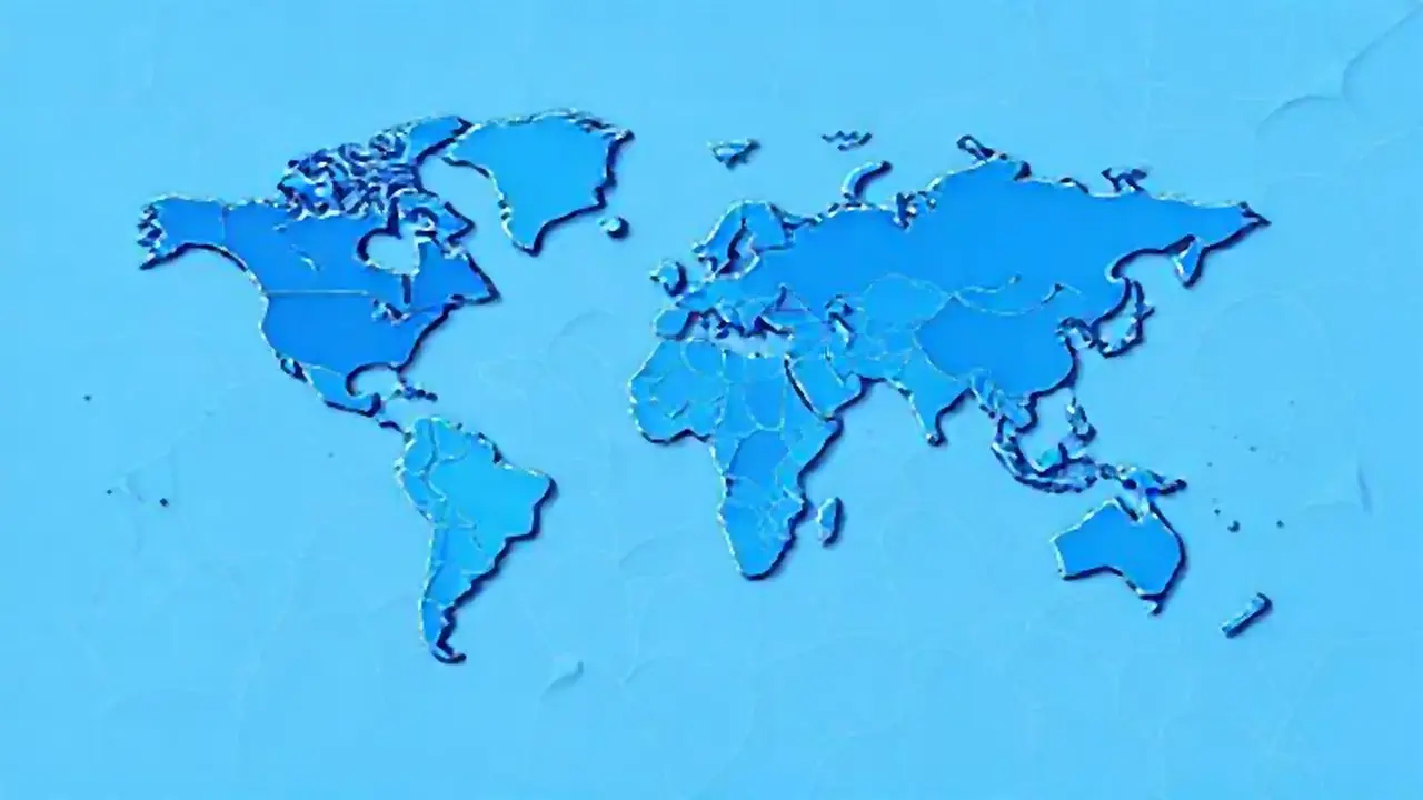 El azul se extiende