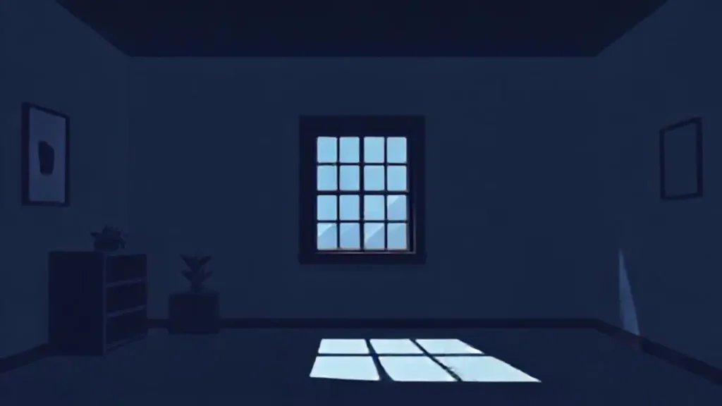 Oscuridad y una ventana