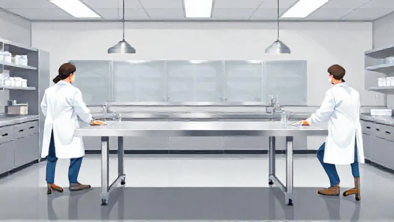 Blanco sobre acero