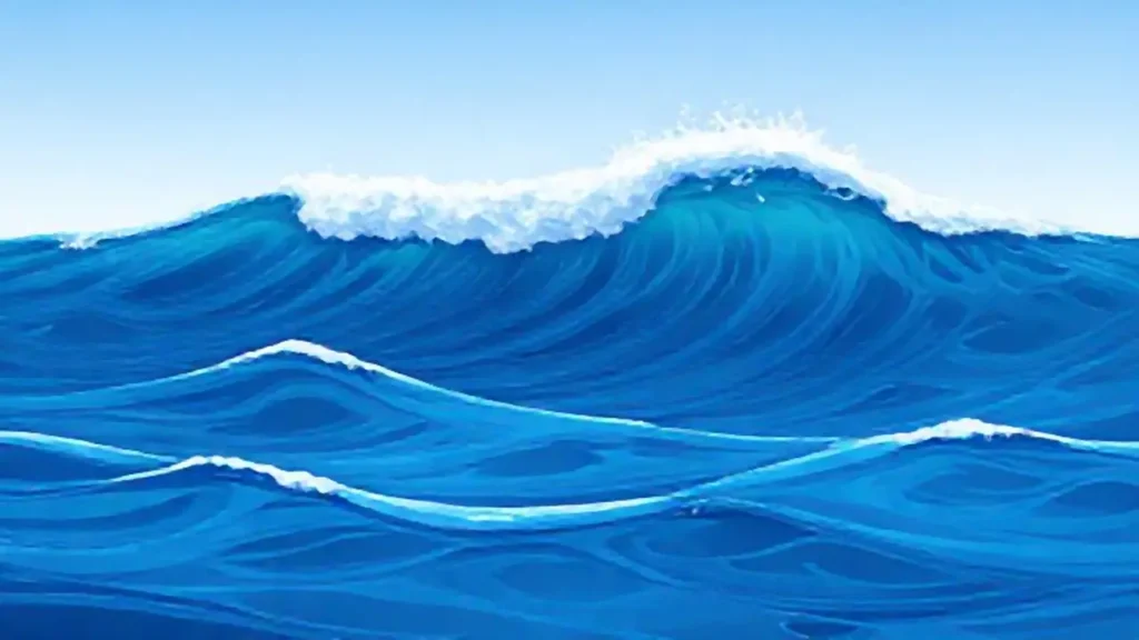 Olas azules