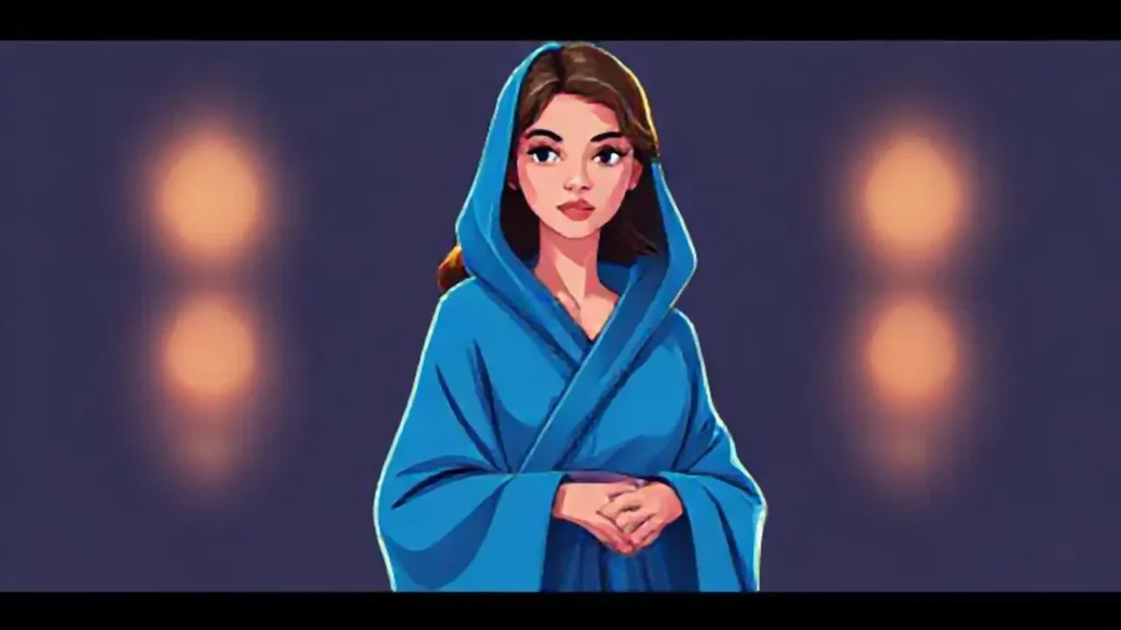 Mujer azul
