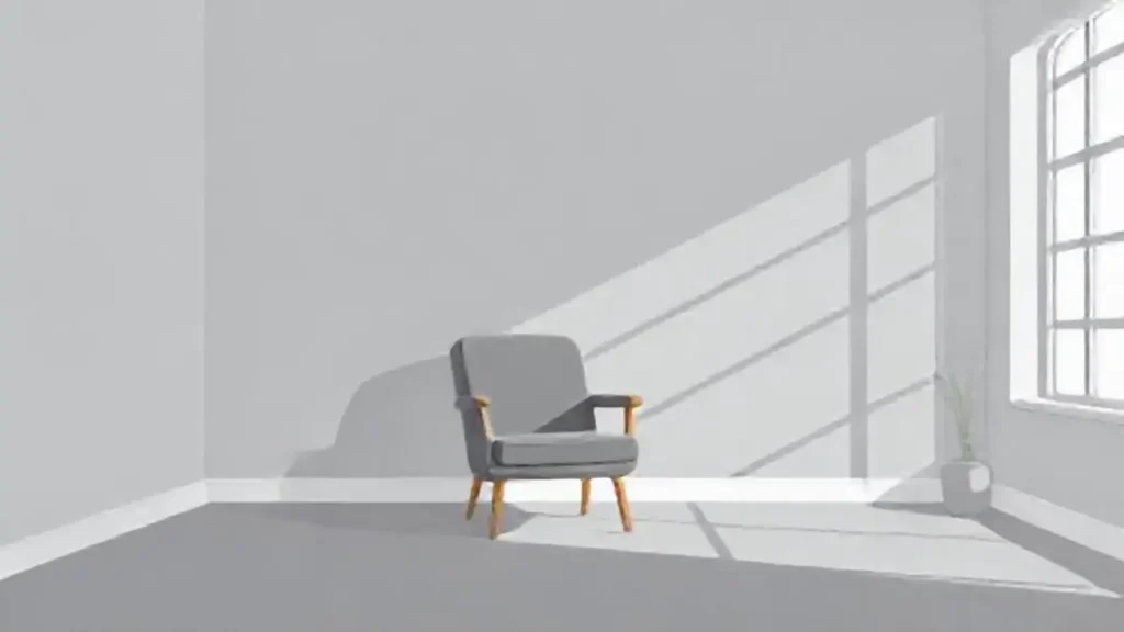 Habitación gris