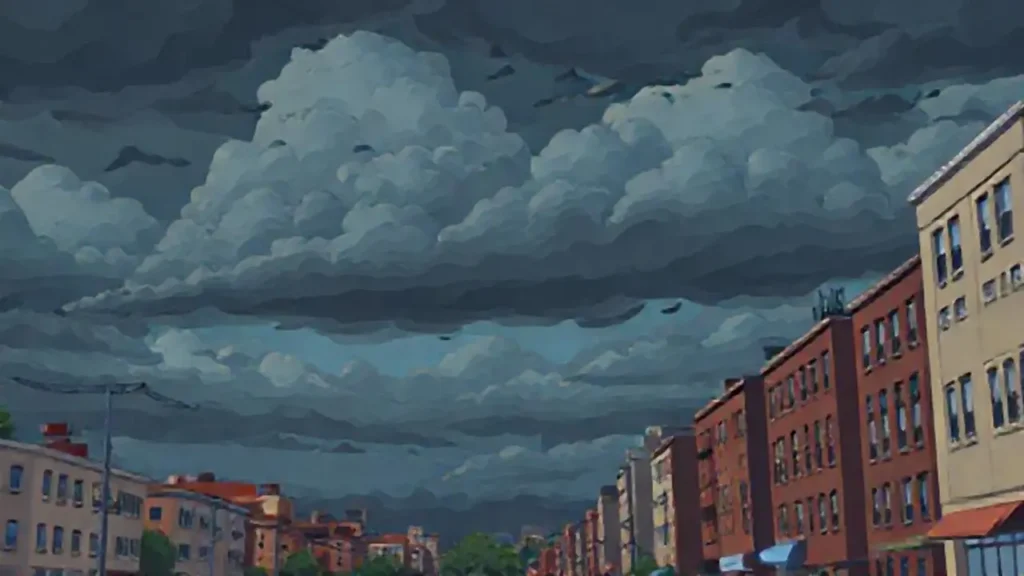 Nubes oscuras sobre la ciudad