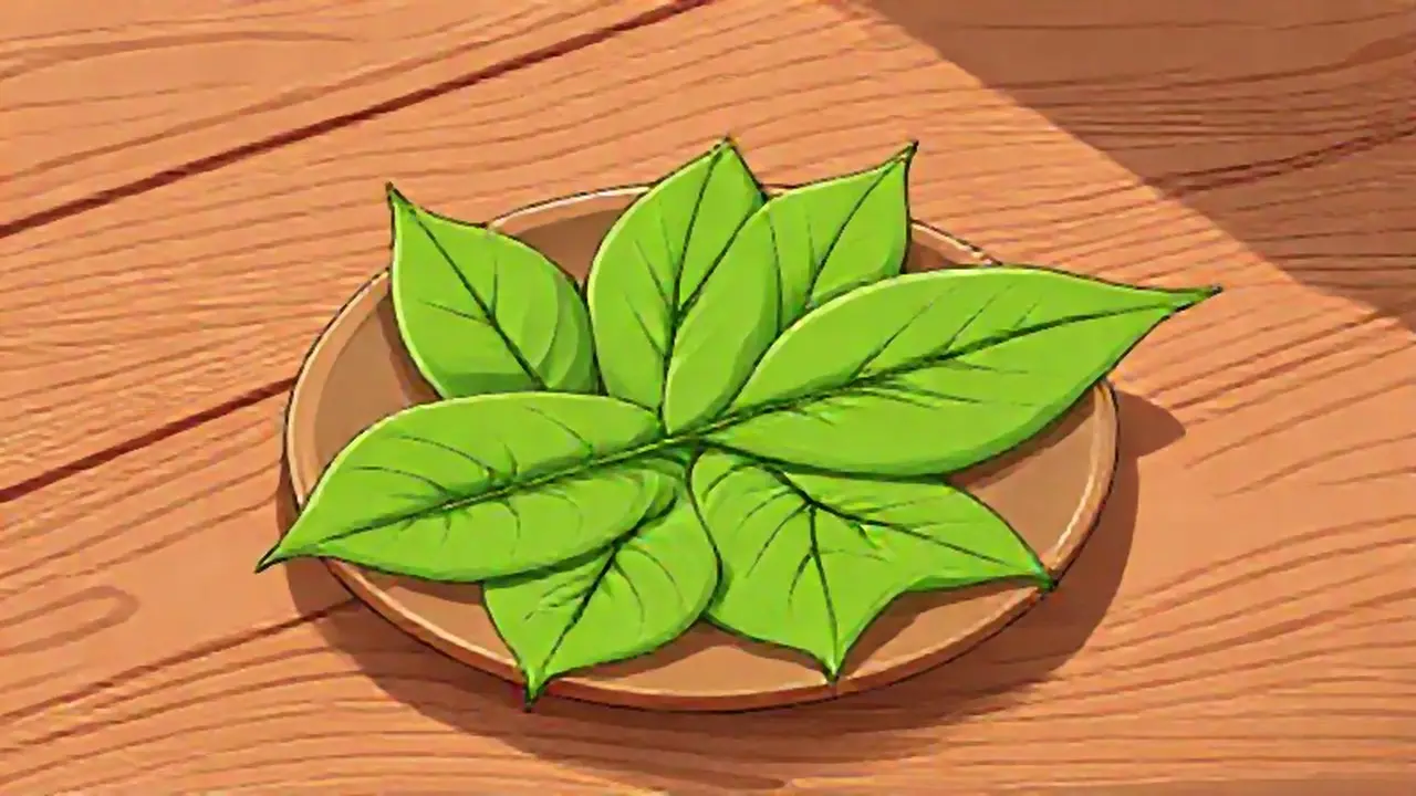 Plato verde sobre mesa de madera